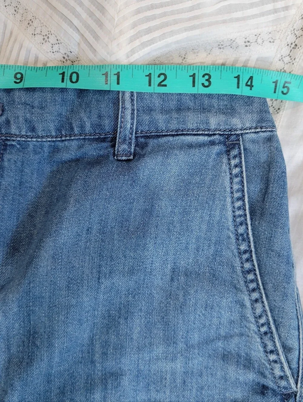 Madewell The Zoe Denim Short NZ537 Size 4 NEW Organic Cotton